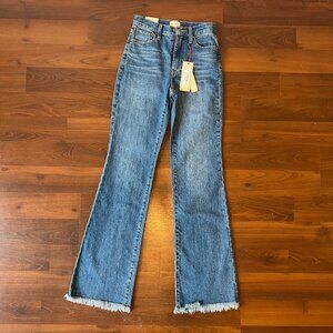 Alice + Olivia 70s wide leg flare jeans